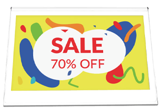 Electronic Shelf Label rs075v 2